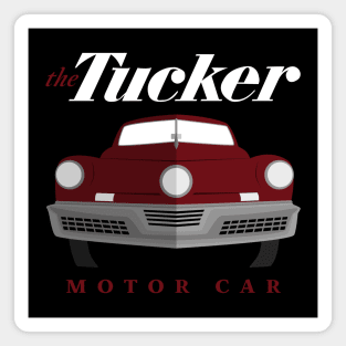1948 Tucker Car Preston Tucker Maroon Magnet